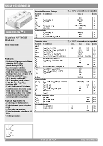 浏览型号SKM150GB063D的Datasheet PDF文件第1页