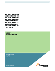 浏览型号MC9S08GB60的Datasheet PDF文件第1页