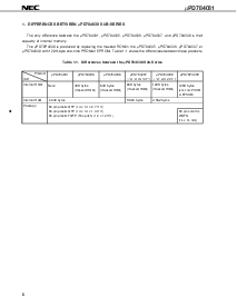 浏览型号UPD784031GC-8BT的Datasheet PDF文件第6页