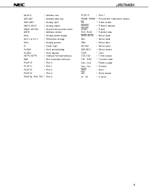 浏览型号UPD784031GC-8BT的Datasheet PDF文件第9页