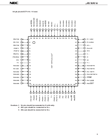 浏览型号UPD78P014GC-AB8的Datasheet PDF文件第5页