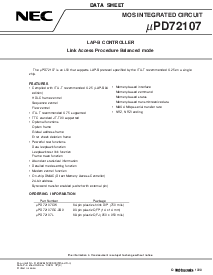 浏览型号uPD72107GC-3B9的Datasheet PDF文件第1页