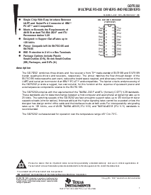 浏览型号GD75232DB的Datasheet PDF文件第1页