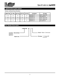 浏览型号ispGDS14-7J的Datasheet PDF文件第2页