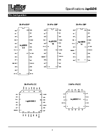 浏览型号ispGDS14-7J的Datasheet PDF文件第3页