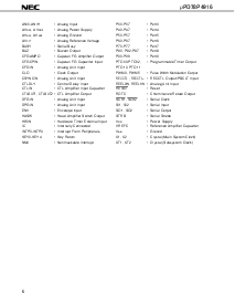 浏览型号UPD78P4916GF-3BA的Datasheet PDF文件第6页