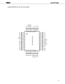 浏览型号UPD75P108BGF-3BE的Datasheet PDF文件第3页