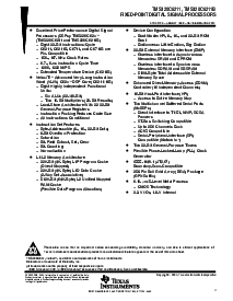 浏览型号TMS320C6211BGFN167的Datasheet PDF文件第1页