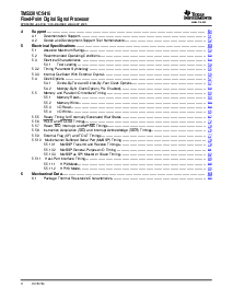 浏览型号TMS320VC5416GGU160的Datasheet PDF文件第4页