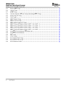 浏览型号TMS320VC5416GGU160的Datasheet PDF文件第6页