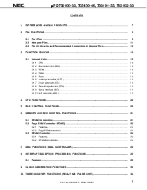 浏览型号UPD703100GJ-40-8EU的Datasheet PDF文件第5页