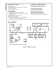 浏览型号COP8SGE728M8的Datasheet PDF文件第2页