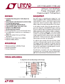 浏览型号LTC1730EGN-4的Datasheet PDF文件第1页