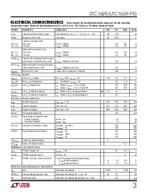 浏览型号LTC1629IG-PG的Datasheet PDF文件第3页