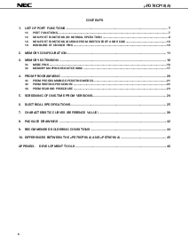浏览型号UPD78CP18GQ-36的Datasheet PDF文件第6页