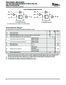 浏览型号SN74LVTH16374GQLR的Datasheet PDF文件第4页