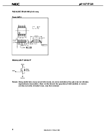 浏览型号UPA2707GR-E2-A的Datasheet PDF文件第6页