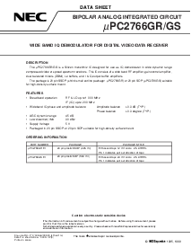 浏览型号UPC2766GR-E1的Datasheet PDF文件第1页