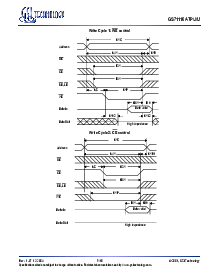 浏览型号GS71116AGP-8的Datasheet PDF文件第9页