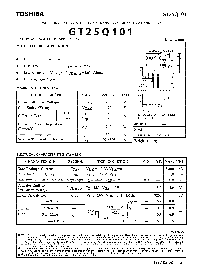 浏览型号GT25Q101的Datasheet PDF文件第1页