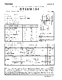 浏览型号GT60M104的Datasheet PDF文件第1页