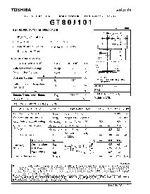 浏览型号GT80J101的Datasheet PDF文件第1页