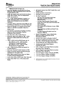 浏览型号TMS320VC5416ZGU160的Datasheet PDF文件第9页