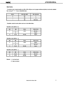 浏览型号UPD23C64000JLGY-xxx-MJH的Datasheet PDF文件第7页
