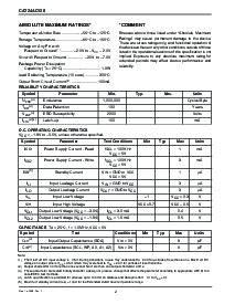 浏览型号CAT24AC128GYI-1.8TE13的Datasheet PDF文件第2页