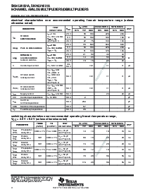 浏览型号SN74LV4051ARGYRG4的Datasheet PDF文件第4页