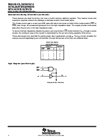 浏览型号SN74LV541ARGYRG4的Datasheet PDF文件第2页