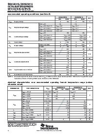 浏览型号SN74LV541ARGYRG4的Datasheet PDF文件第4页