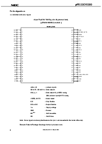 浏览型号UPD23C16300GZ-xxx-MJH的Datasheet PDF文件第2页