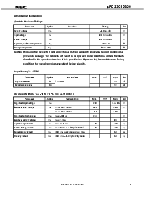 浏览型号UPD23C16300GZ-xxx-MJH的Datasheet PDF文件第7页