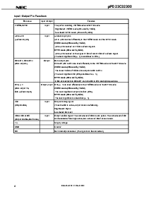 浏览型号UPD23C32300GZ-xxx-MJH的Datasheet PDF文件第4页