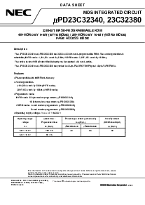 浏览型号UPD23C32340GZ-MJH的Datasheet PDF文件第1页