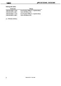 浏览型号UPD23C32380GZ-xxx-MJH的Datasheet PDF文件第2页