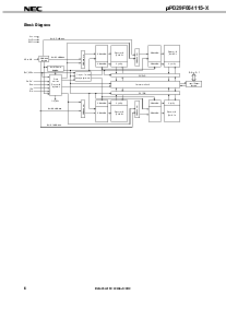 浏览型号UPD29F064115GZ-MJH的Datasheet PDF文件第6页