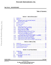 浏览型号MC68HC908GZ8VFJ的Datasheet PDF文件第7页