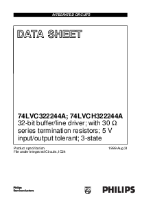 浏览型号74LVCH322244A的Datasheet PDF文件第1页