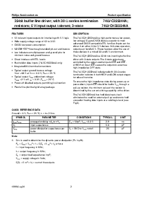 浏览型号74LVCH322244A的Datasheet PDF文件第2页