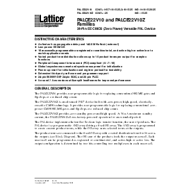 浏览型号PALCE22V10H-5JC/5的Datasheet PDF文件第1页