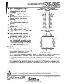 浏览型号SN74LVTH652PW的Datasheet PDF文件第1页