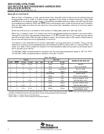 浏览型号SN74LVTH652PW的Datasheet PDF文件第2页