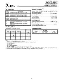 浏览型号74FCT162H952ETPACT的Datasheet PDF文件第2页