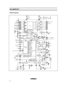 浏览型号HA13609ANT的Datasheet PDF文件第2页