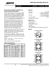 浏览型号HA1-5104-2的Datasheet PDF文件第1页