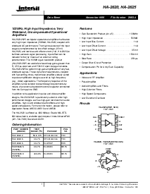 浏览型号HA2-2620-2的Datasheet PDF文件第1页