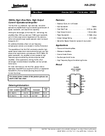 浏览型号HA3-2542-5的Datasheet PDF文件第1页