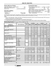 浏览型号HA7-5127A-5的Datasheet PDF文件第2页